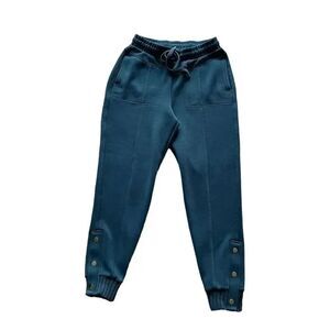 Anthropologie Blue Jogger Track Pants Relaxed Fit